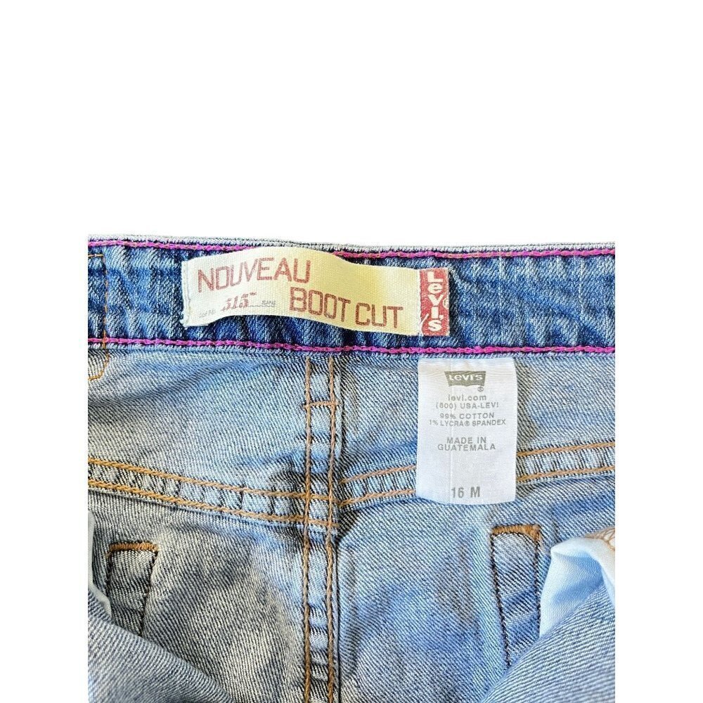 Levi's 515 Nouveau Bootcut Jeans Size 35" - Picture 6 of 15